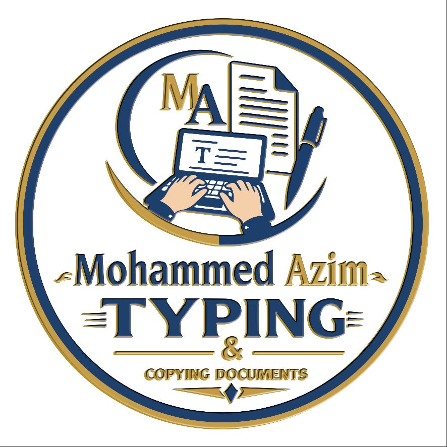 Mohammed Azim Typing And Documents Services 